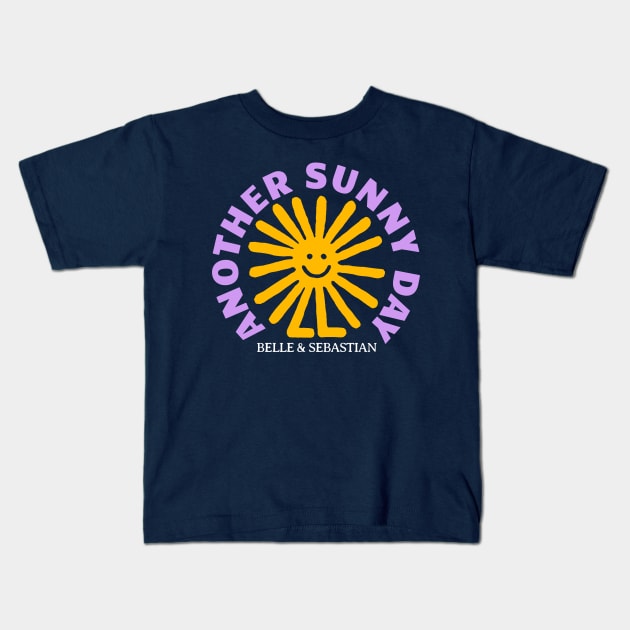 Belle and Sebastian Another Sunny Day Kids T-Shirt by Moderate Rock